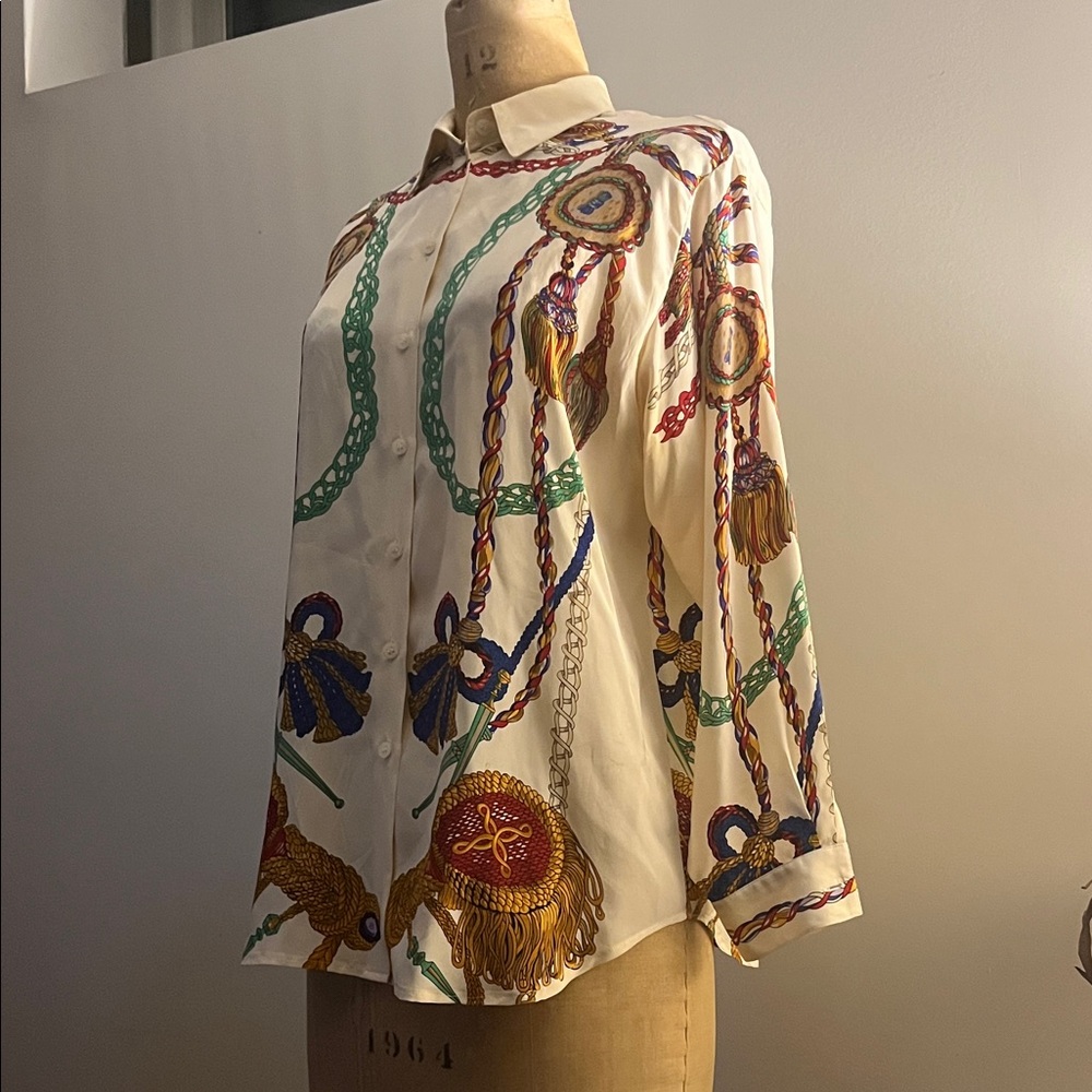 Ann Taylor vintage silk blouse